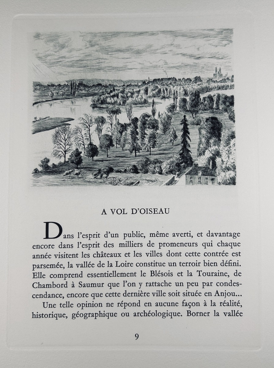 LEVRON (Jacques) - Charme du Val de Loire. Heures Claires, vers 1960, illustré par SAMSON.-photo-3