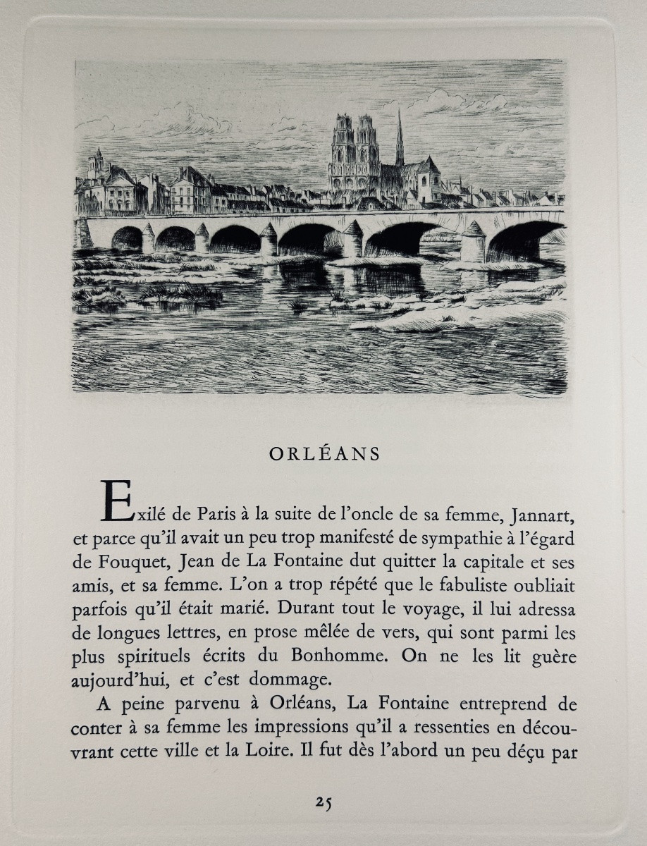 LEVRON (Jacques) - Charme du Val de Loire. Heures Claires, vers 1960, illustré par SAMSON.-photo-1