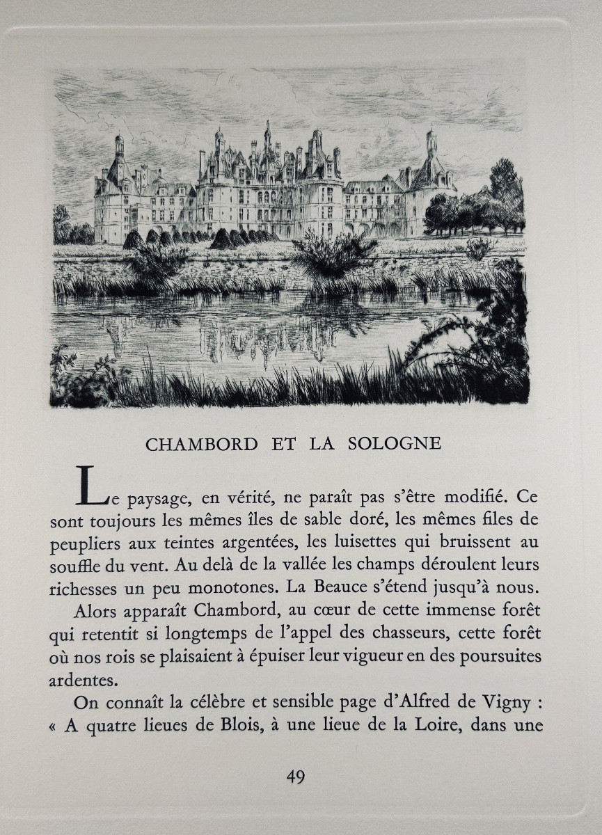 LEVRON (Jacques) - Charme du Val de Loire. Heures Claires, vers 1960, illustré par SAMSON.-photo-4