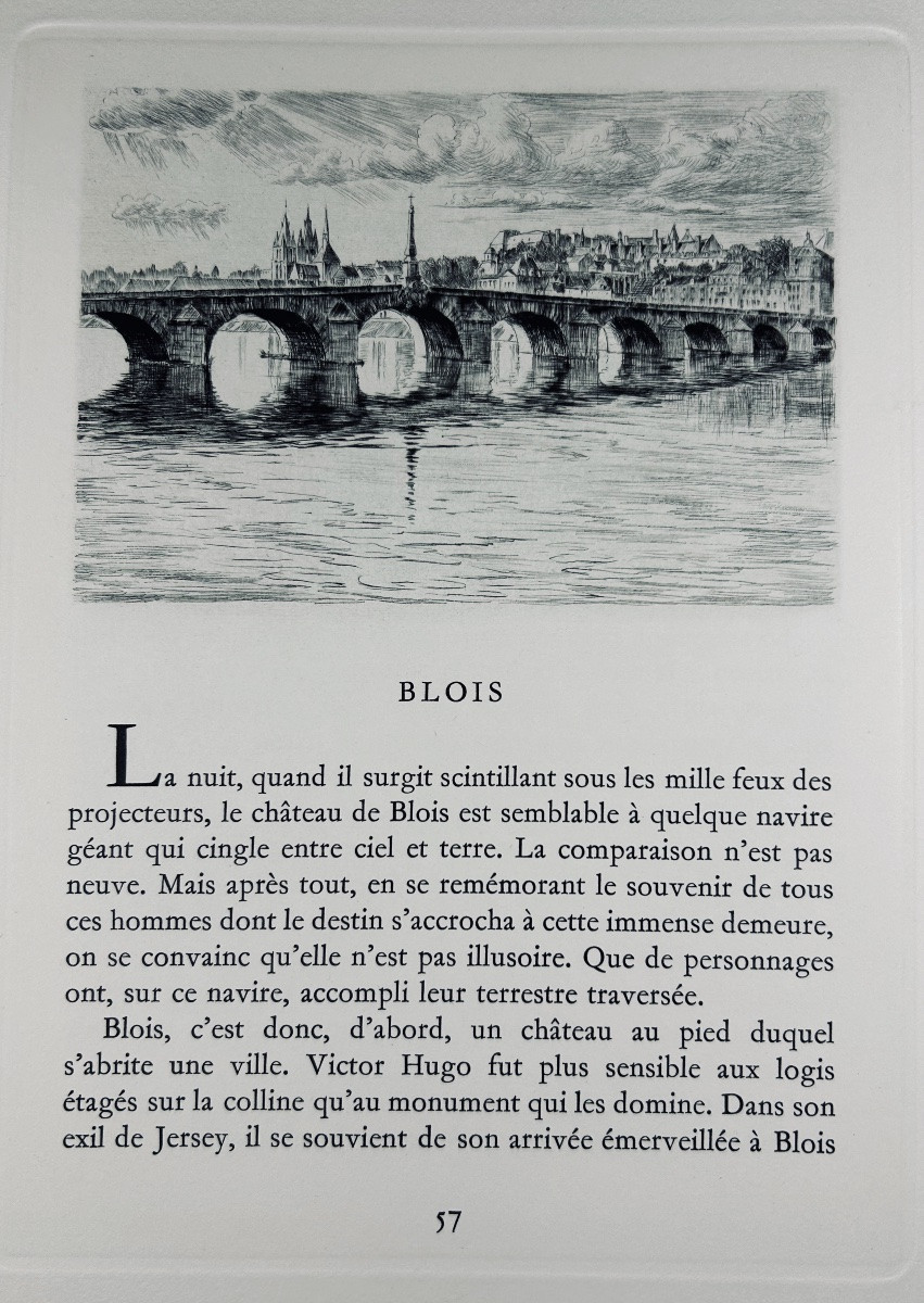LEVRON (Jacques) - Charme du Val de Loire. Heures Claires, vers 1960, illustré par SAMSON.-photo-5