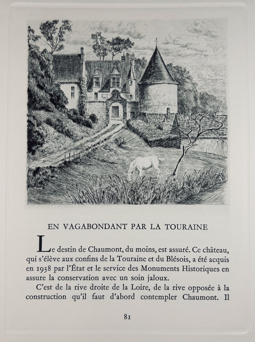 LEVRON (Jacques) - Charme du Val de Loire. Heures Claires, vers 1960, illustré par SAMSON.-photo-8