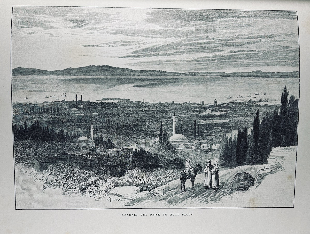 LOUBEAU (Pierre) - La Méditerranée pittoresque. Armand Colin, 1894, cartonnage bleu d'éditeur.-photo-4