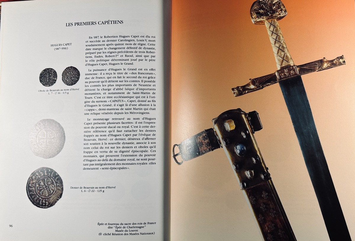 [numismatics] - Peyret - From Gallic Coins To The First Capetian Issues. 1989.-photo-4