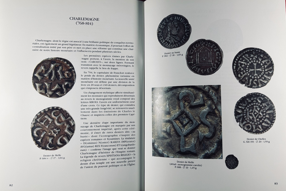 [numismatics] - Peyret - From Gallic Coins To The First Capetian Issues. 1989.-photo-3