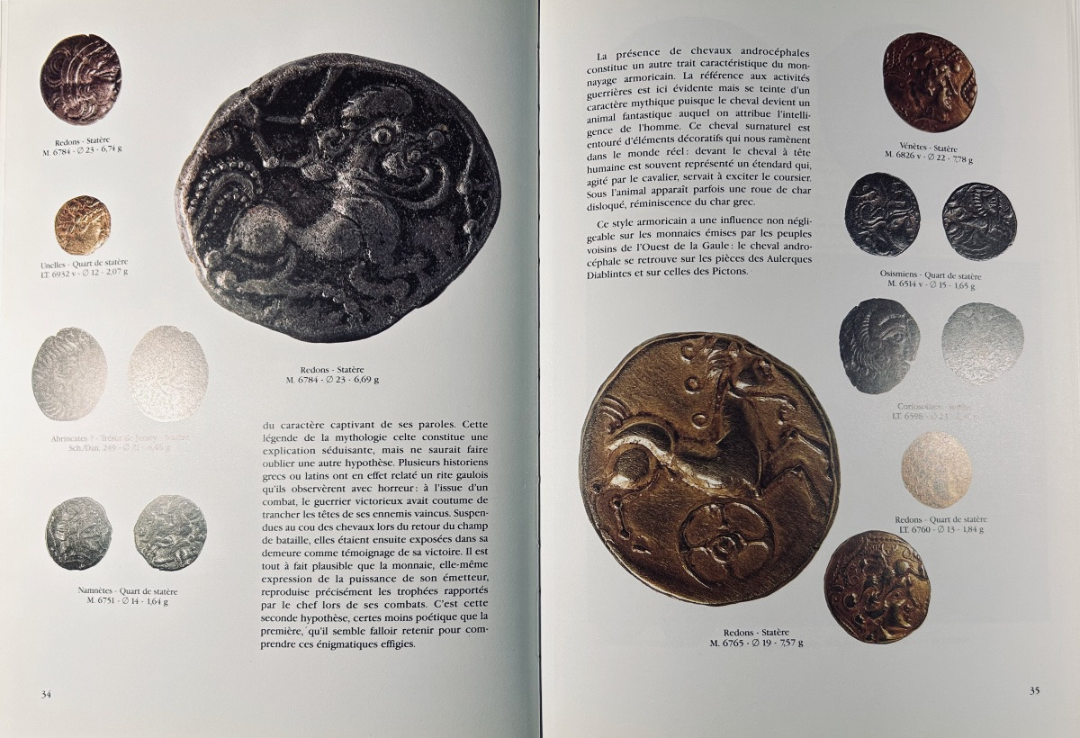 [numismatics] - Peyret - From Gallic Coins To The First Capetian Issues. 1989.-photo-8