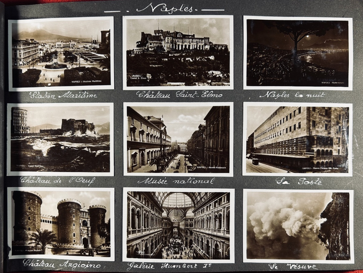 [photography] - Holiday Photo Album. Italy. No. 1, Circa 1930, Period Binding.-photo-3