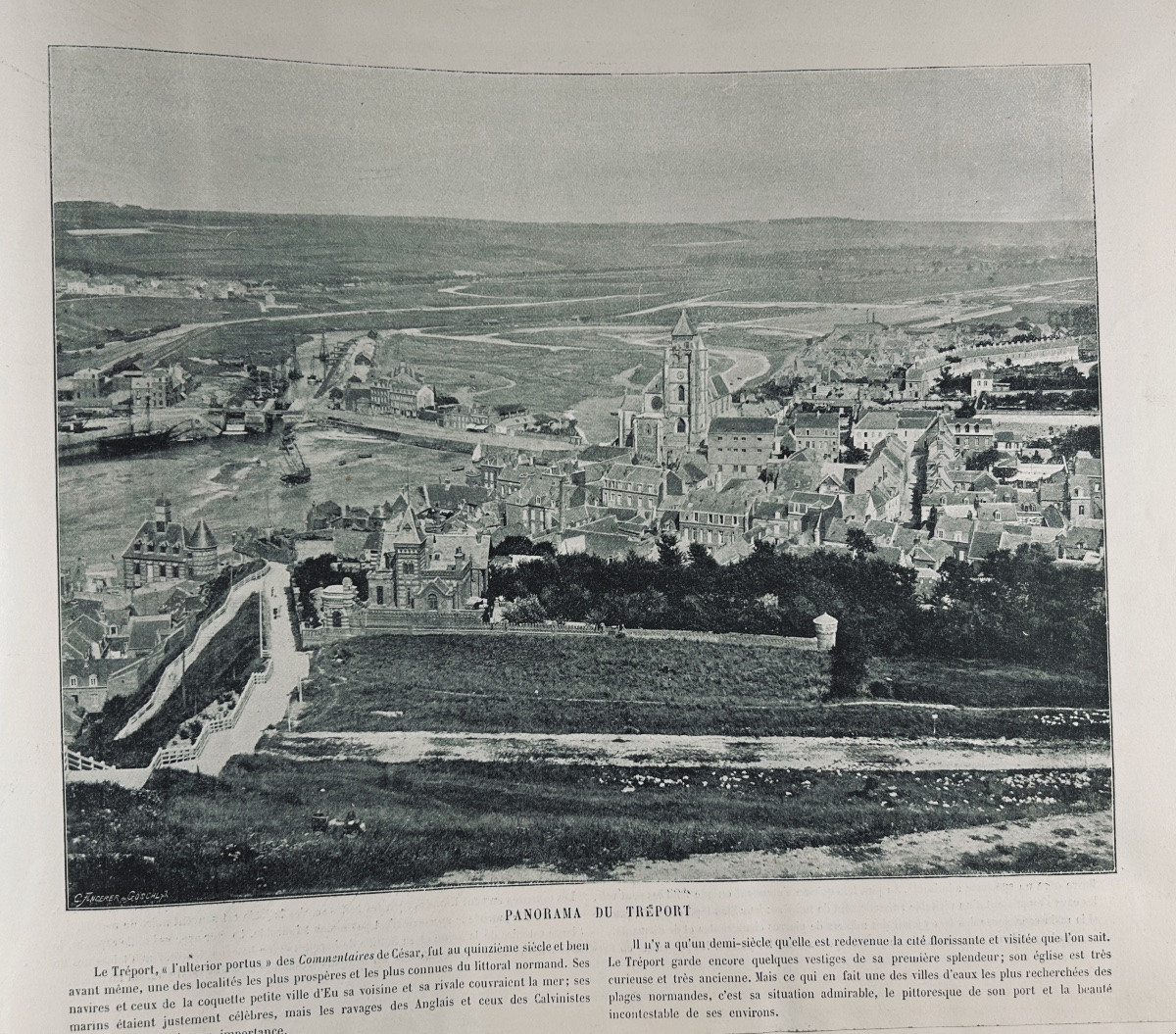 Neurdein - The Panorama Of Wonders Of France, Belgium, Switzerland, Algeria And Tunisie. 1900.-photo-2