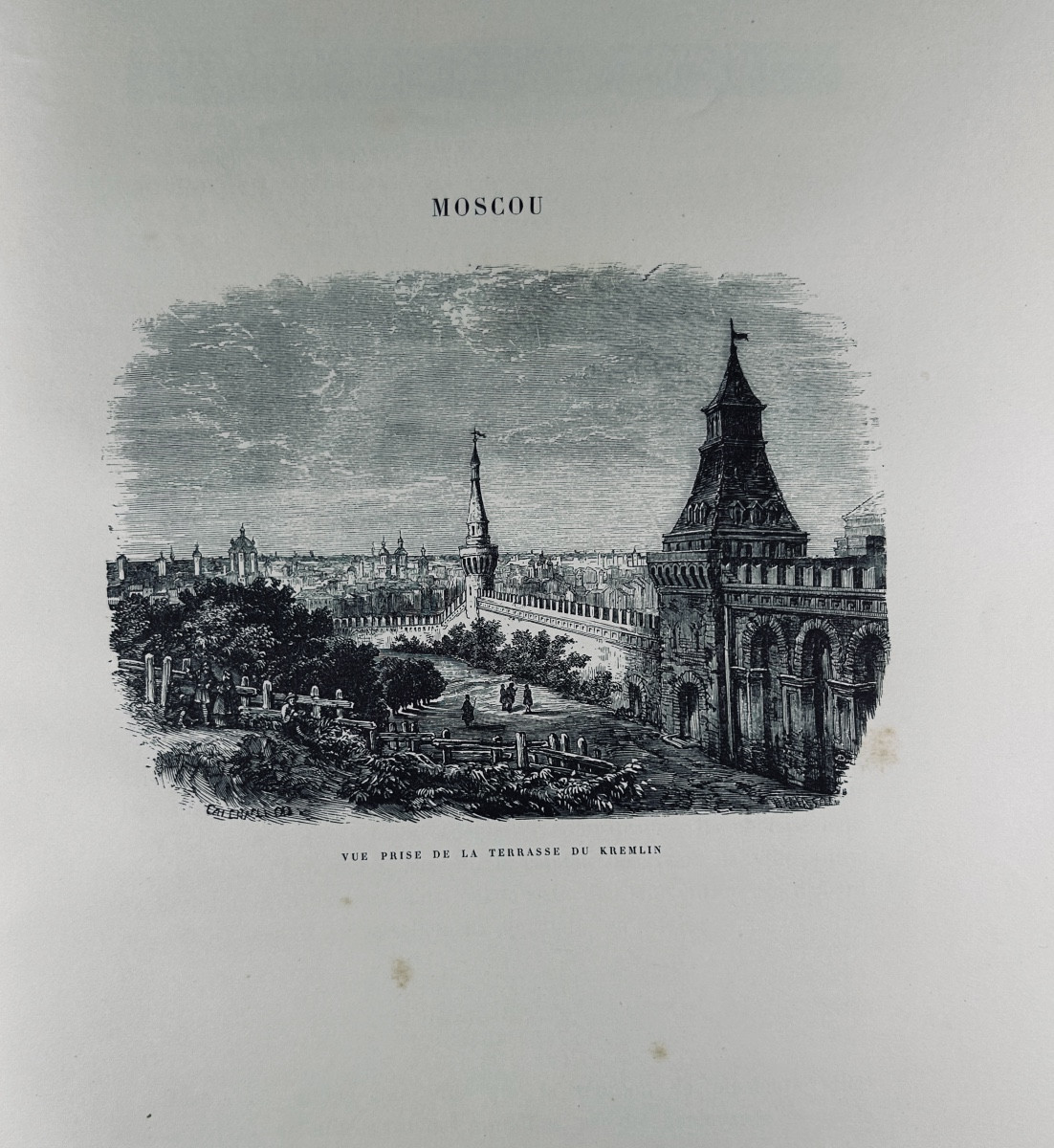 PLARR (Léon) - La France à Moscou. Exposition de 1891. Paris, 1891, cartonnage d'éditeur.
