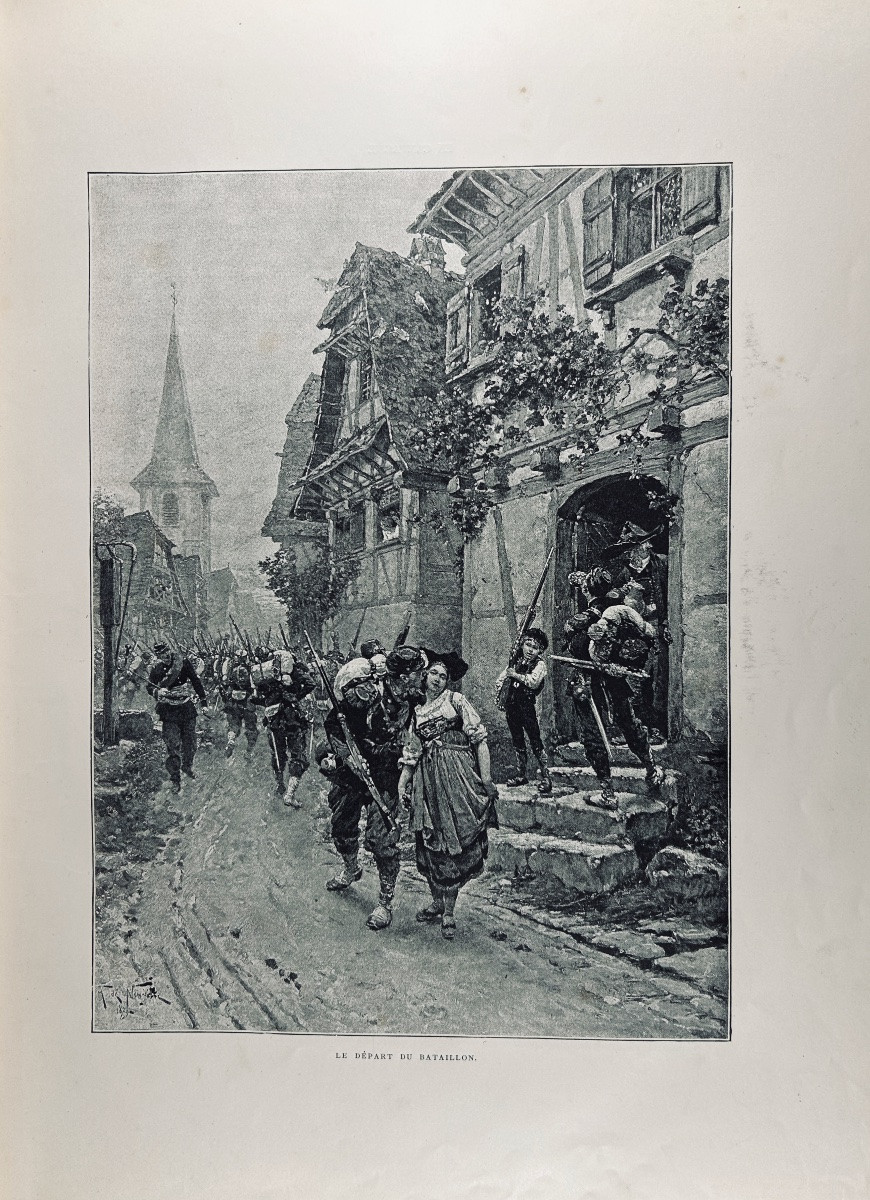 RICHARD (Jules) - En campagne. Tableaux et dessins. Boussod Valadon, 1890, cartonnage d'éditeur-photo-1