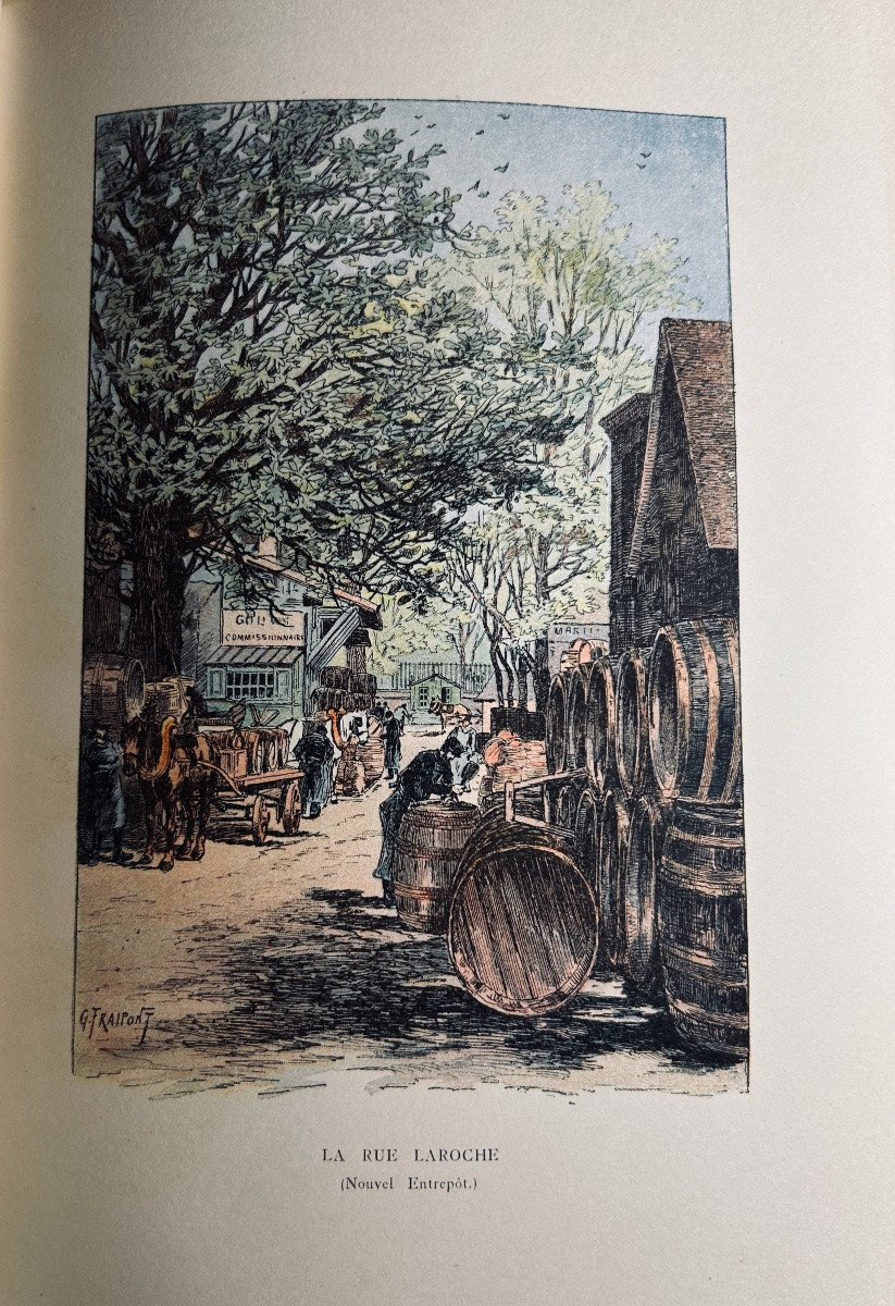 SAINT-JUIRS - La Seine à travers Paris. Launette & Cie, 1890, très belle reliure mosaïquée.-photo-3