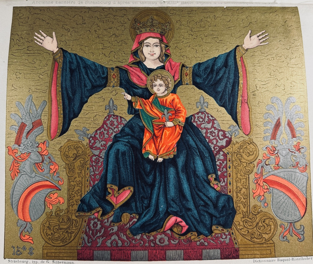 Baquol - Alsace, Ancient And Modern, Or Topographical And Historical Dictionary. 1865, Bound.