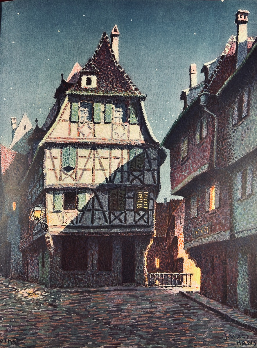 Hansi - At The Foot Of The Sainte-odile Mountain (obernai - Bœrsch - Rosheim). Floury, 1934, Paperback.-photo-6