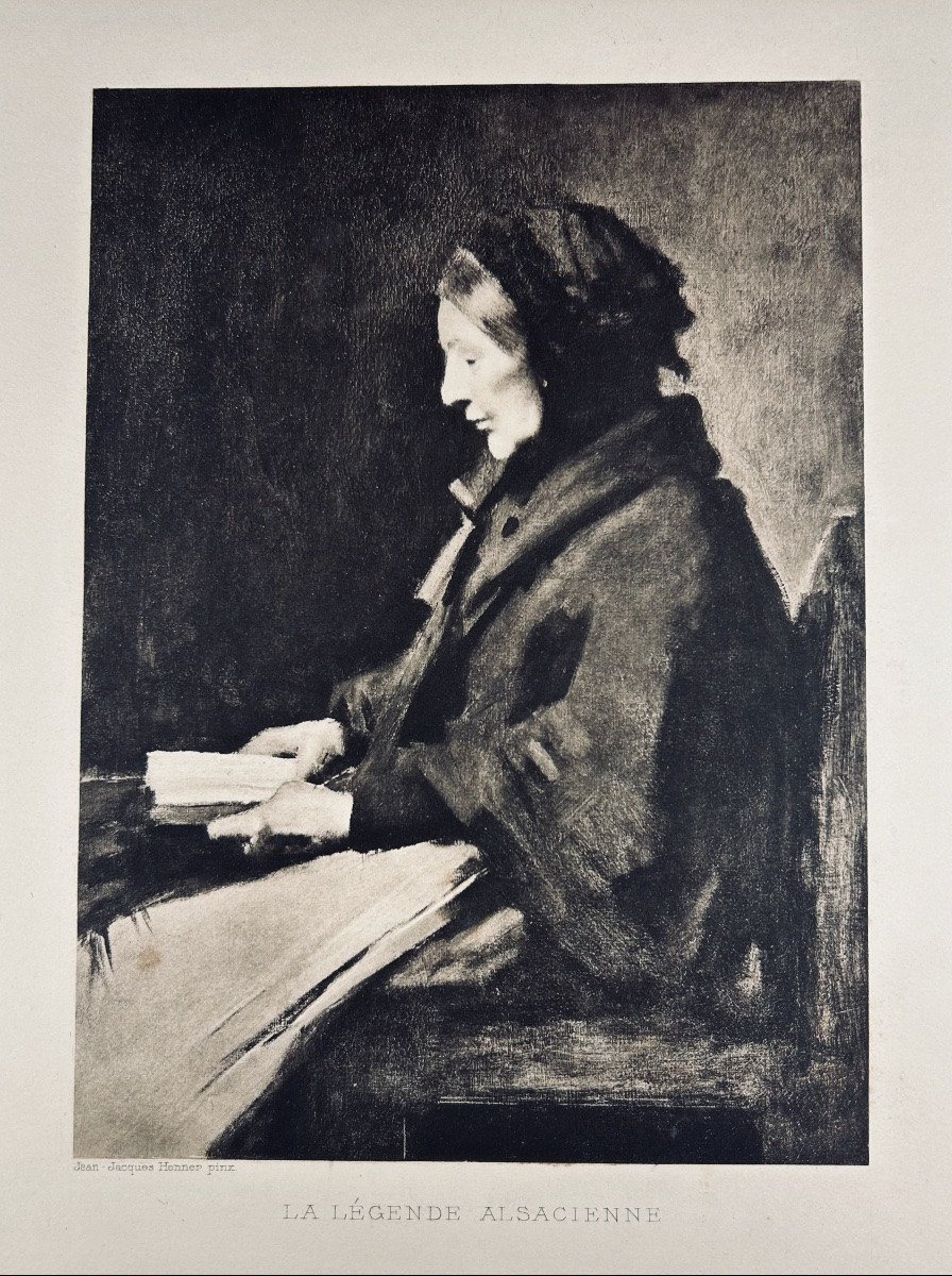 SPETZ (Georges) - Légendes d'Alsace. Strasbourg, Revue Alsacienne Illustrée, 1905, broché.-photo-2