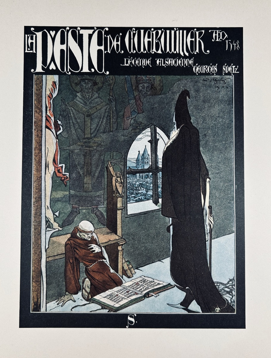 SPETZ (Georges) - Légendes d'Alsace. Strasbourg, Revue Alsacienne Illustrée, 1905, broché.-photo-5