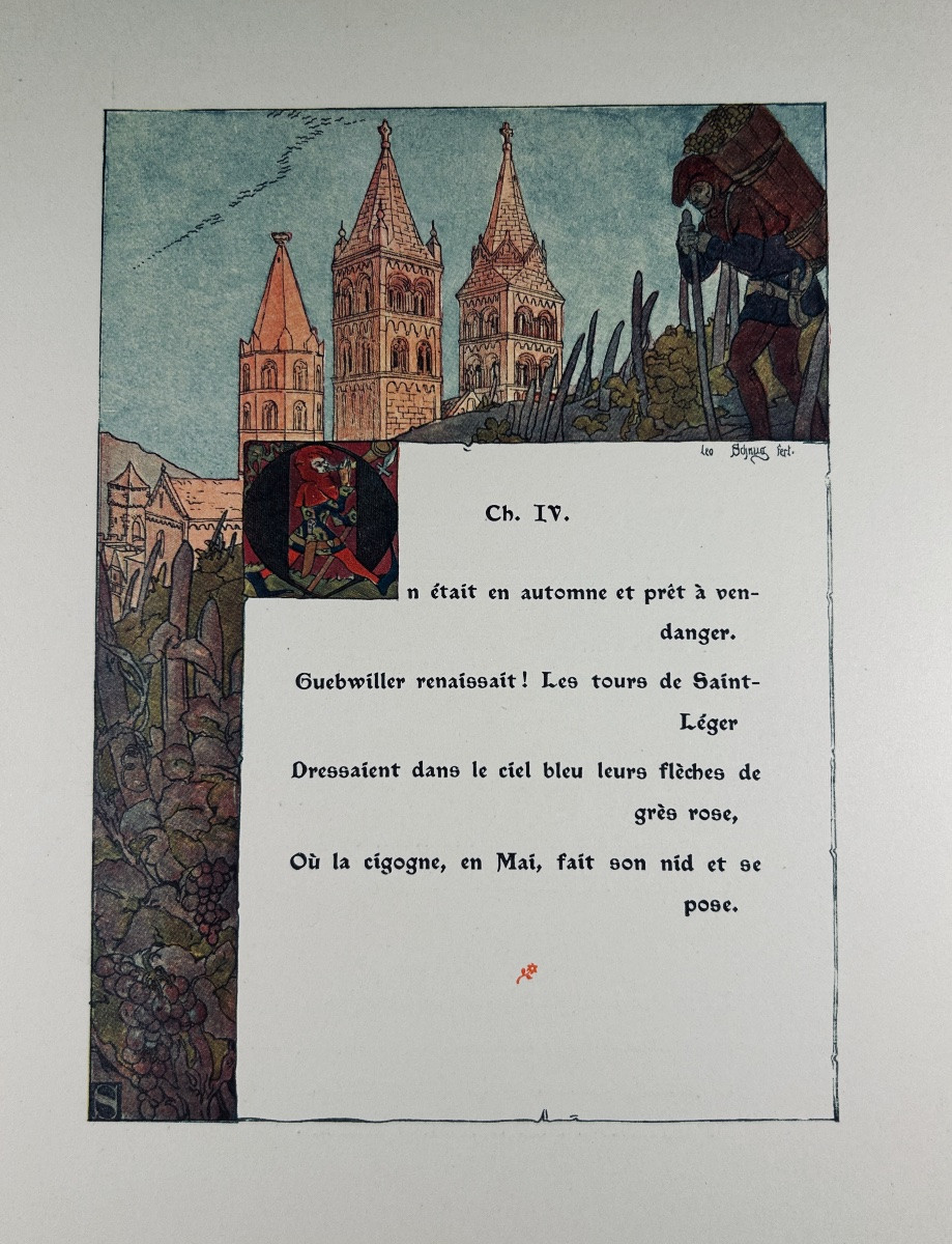 SPETZ (Georges) - Légendes d'Alsace. Strasbourg, Revue Alsacienne Illustrée, 1905, broché.-photo-7
