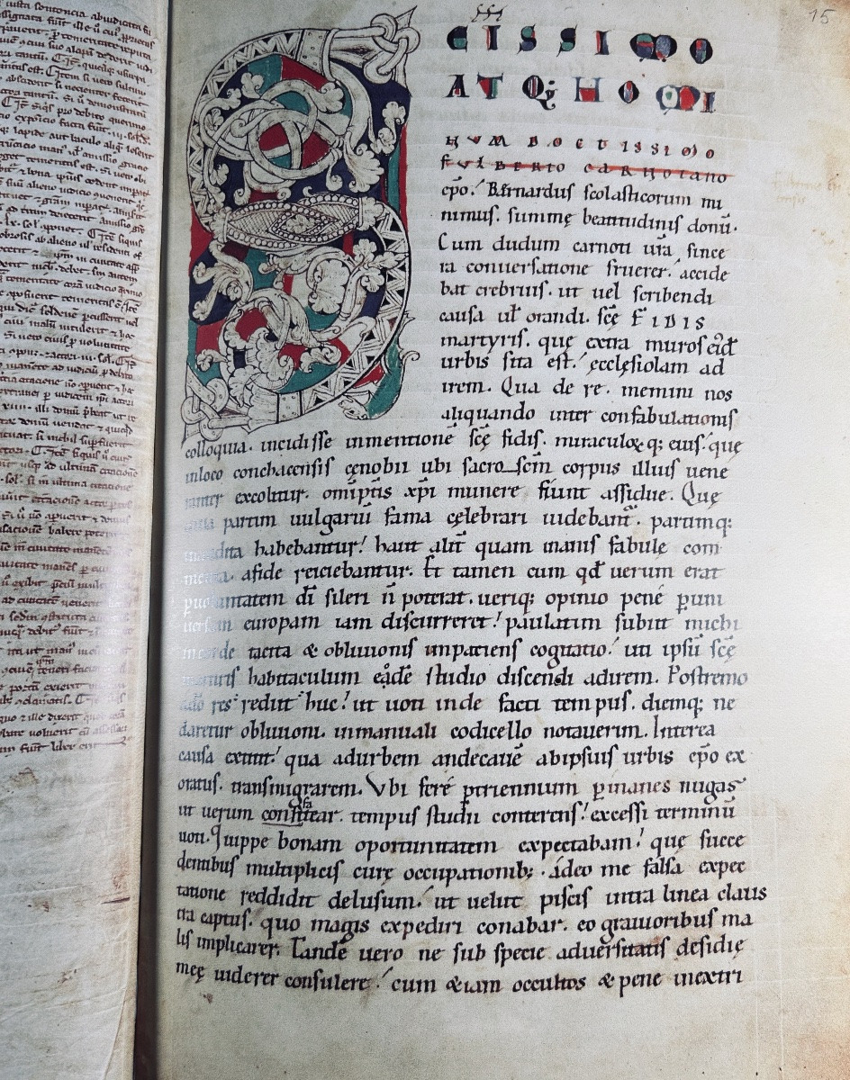 [SELESTAT] - Liber miraculorum santae fidis. Bibliothèque Humaniste, 1994, cartonnage d'éditeur-photo-3