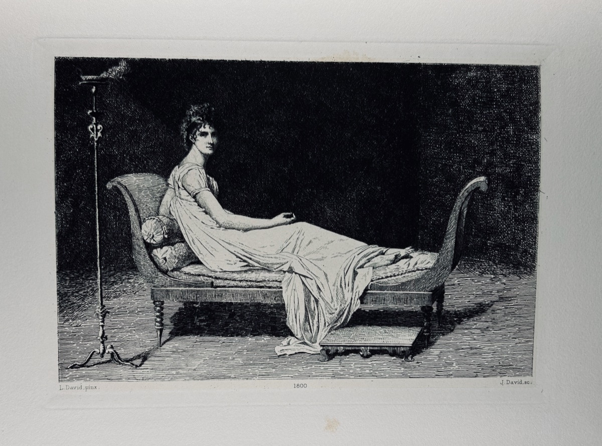 David (jules) - The Painter Louis David 1748-1825. Suite Of Eux-fortes. Victor-havard, 1882.-photo-6