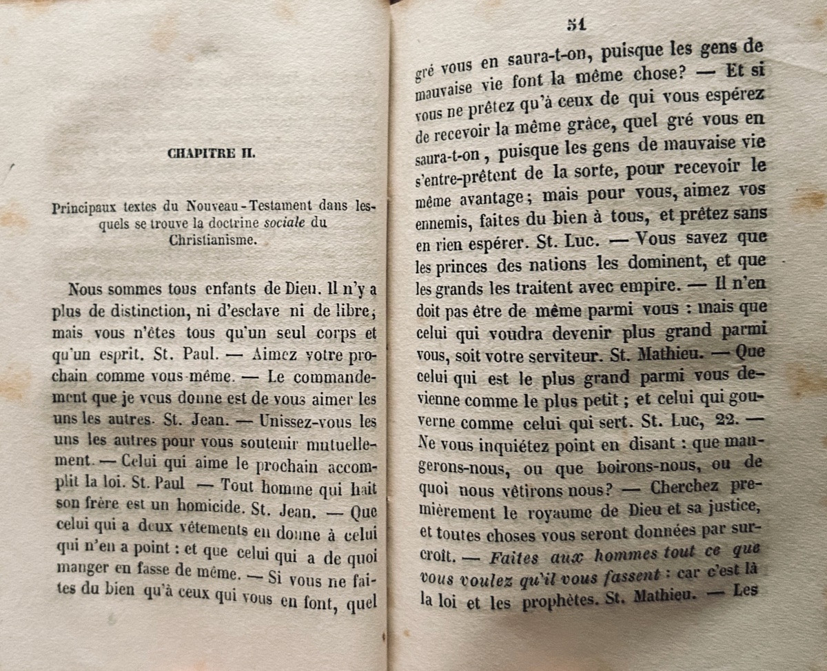 VILLEGARDELLE (F.) - Histoire des idées sociales avant la Révolution Française. Guarin, 1846.-photo-5