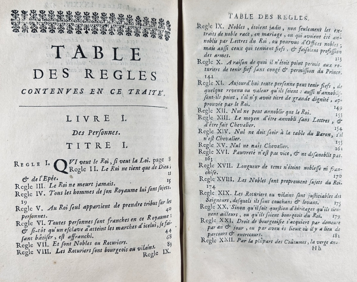 [DROIT] - LAUNAY (François de) - Commentaire sur les institutes coutumiers. 1688.-photo-2