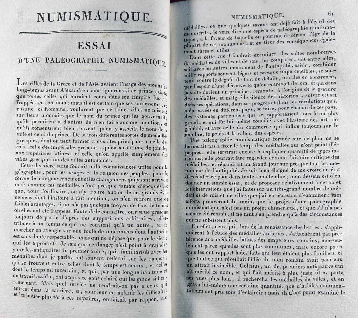 Barthélemy (j.-j.) - Works Of Barthélémy. At Belin And Bossange, 1821, Contemporary Binding.-photo-2