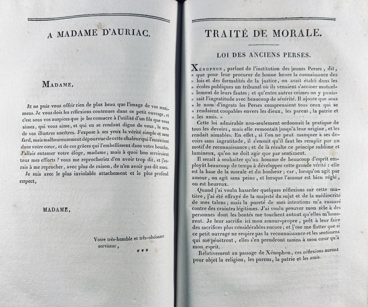 Barthélemy (j.-j.) - Works Of Barthélémy. At Belin And Bossange, 1821, Contemporary Binding.-photo-5