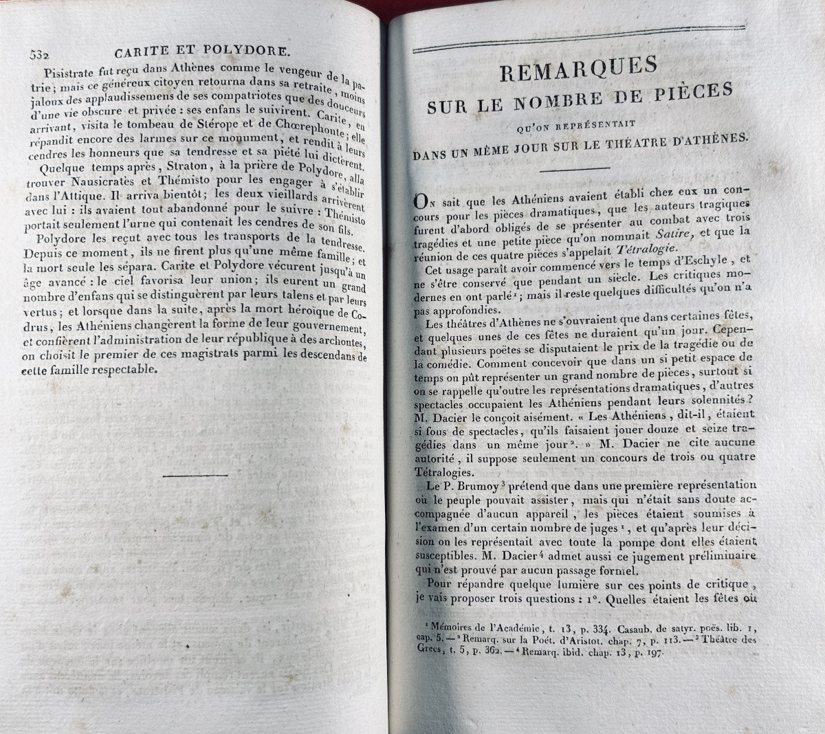 Barthélemy (j.-j.) - Works Of Barthélémy. At Belin And Bossange, 1821, Contemporary Binding.-photo-6