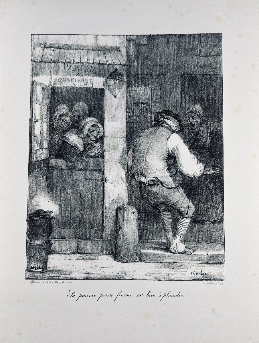 CHARLET - Album de 54 lithographies de Nicolas Charlet. Alliance des Arts, vers 1860.-photo-4