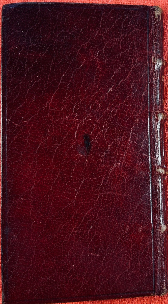 [DROIT] - Texte des coustumes de la prévosté de Paris. Chez Thierry, 1668, reliure maroquin.-photo-7