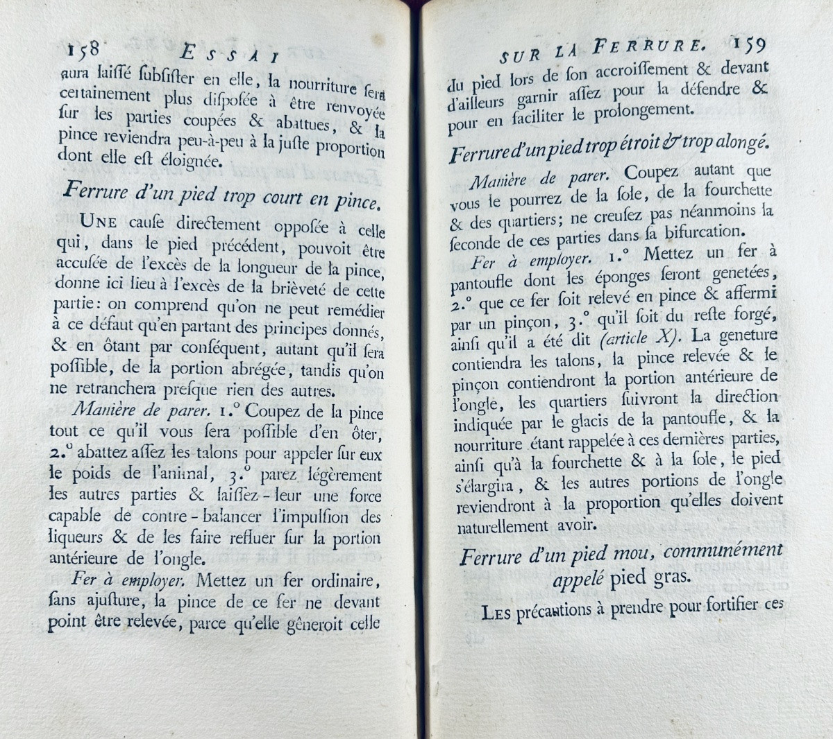 Bourgelat (claude) - Theoretical And Practical Essay On Ironwork. Imprimerie Nationale, 1771.-photo-2