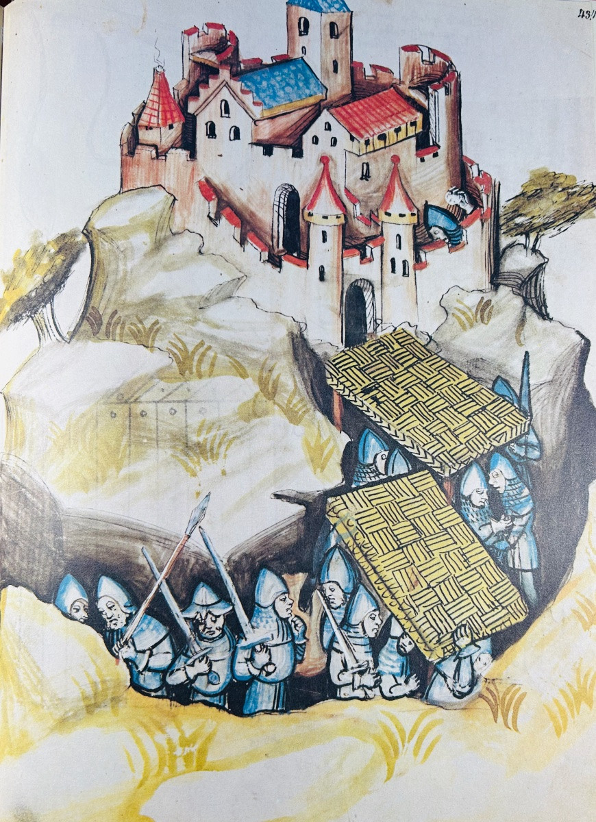 Kyeser Aus Eichtätt (conrad) - Bellifortis. 1967, Imitation 16th Century Vellum Binding.-photo-1