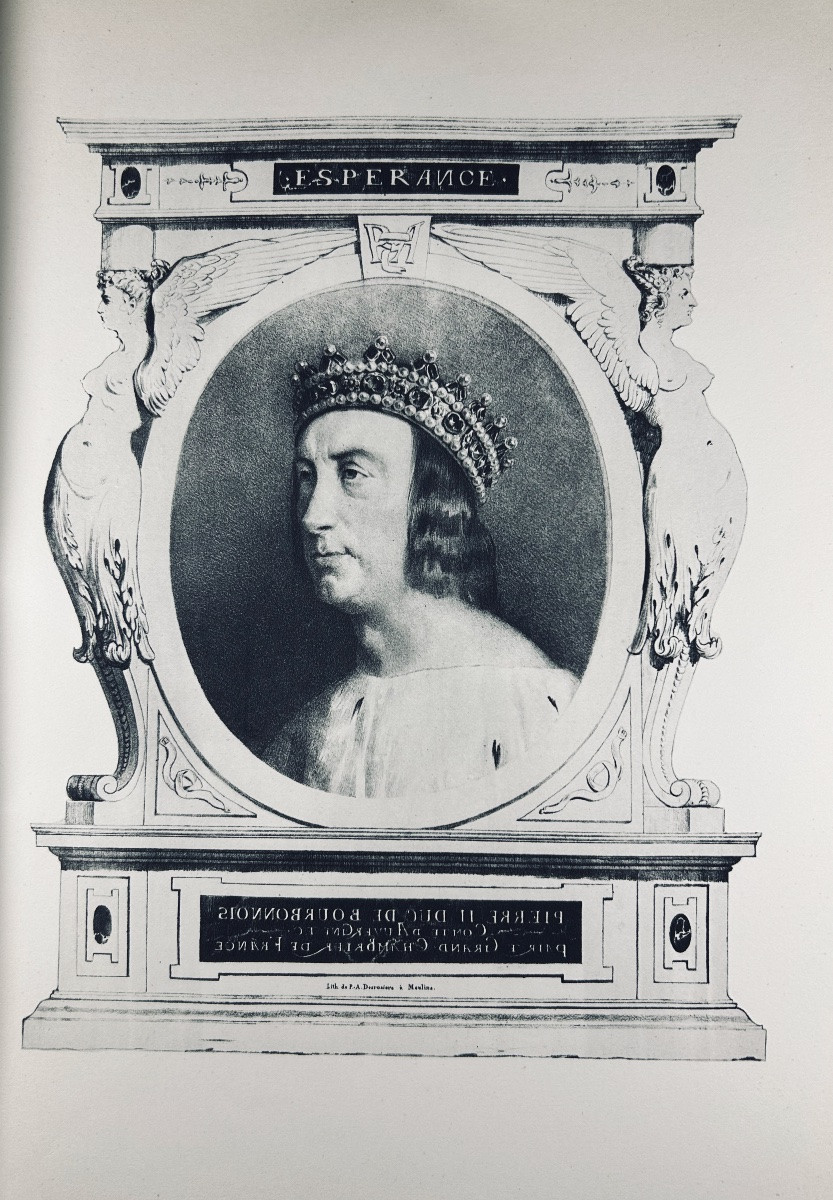 ALLIER - MICHEL - CHENAVARD - L'ancien Bourbonnais. Crépin-Leblond, 1934, reliures d'époque.-photo-3