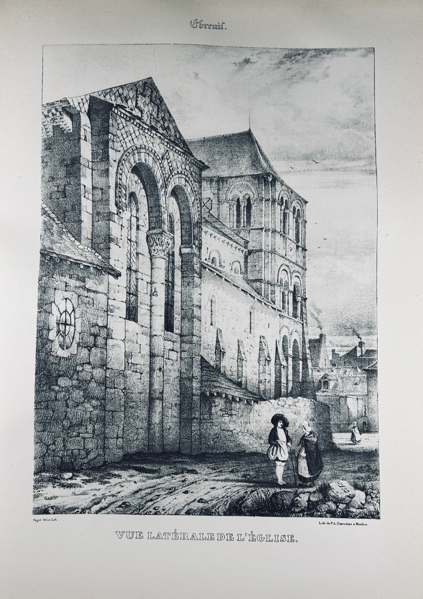 ALLIER - MICHEL - CHENAVARD - L'ancien Bourbonnais. Crépin-Leblond, 1934, reliures d'époque.-photo-8