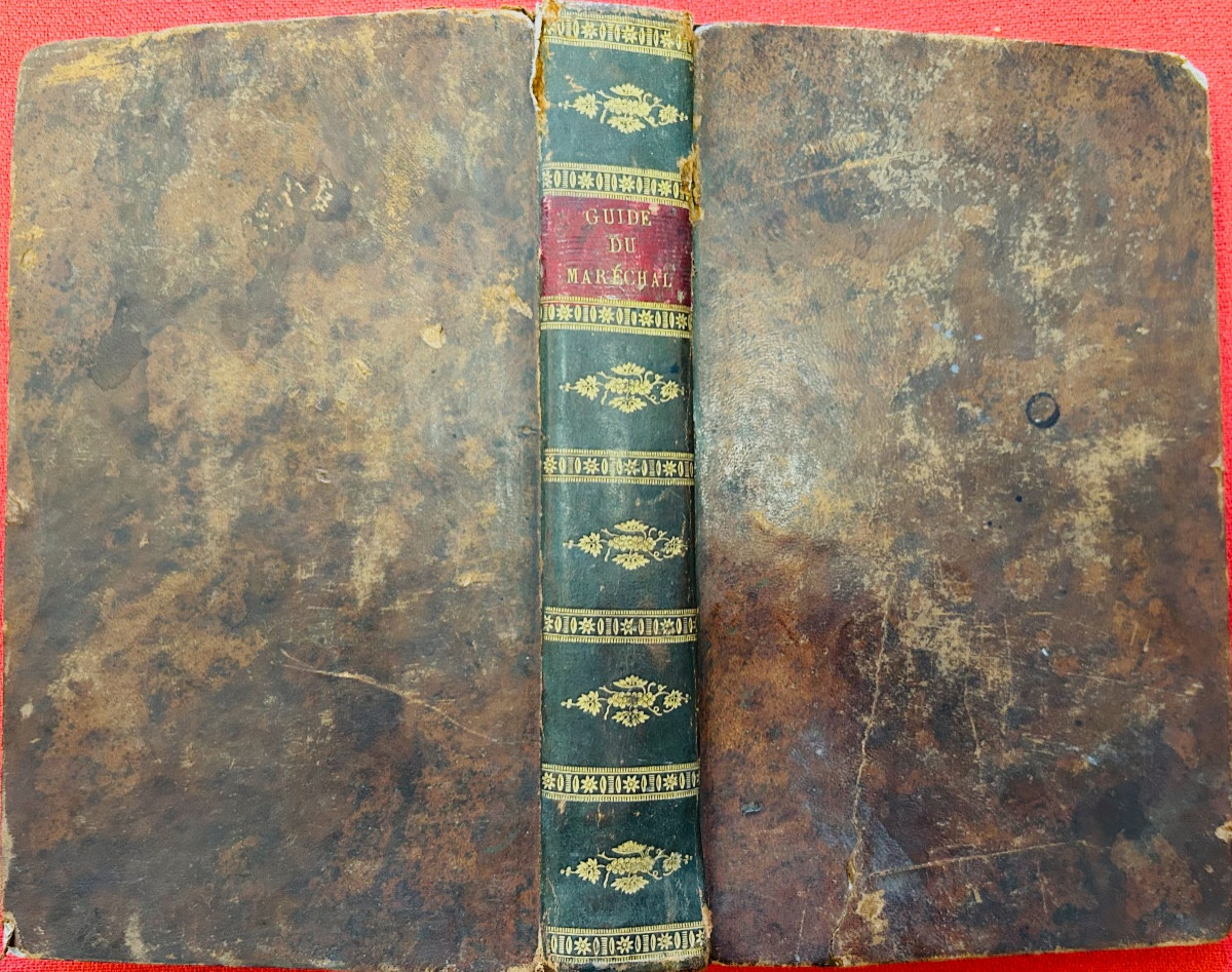 La Fosse (philippe-étienne) - Marshal's Guide. Chambeau Et Cie, 1803, Full Calf Binding.-photo-2