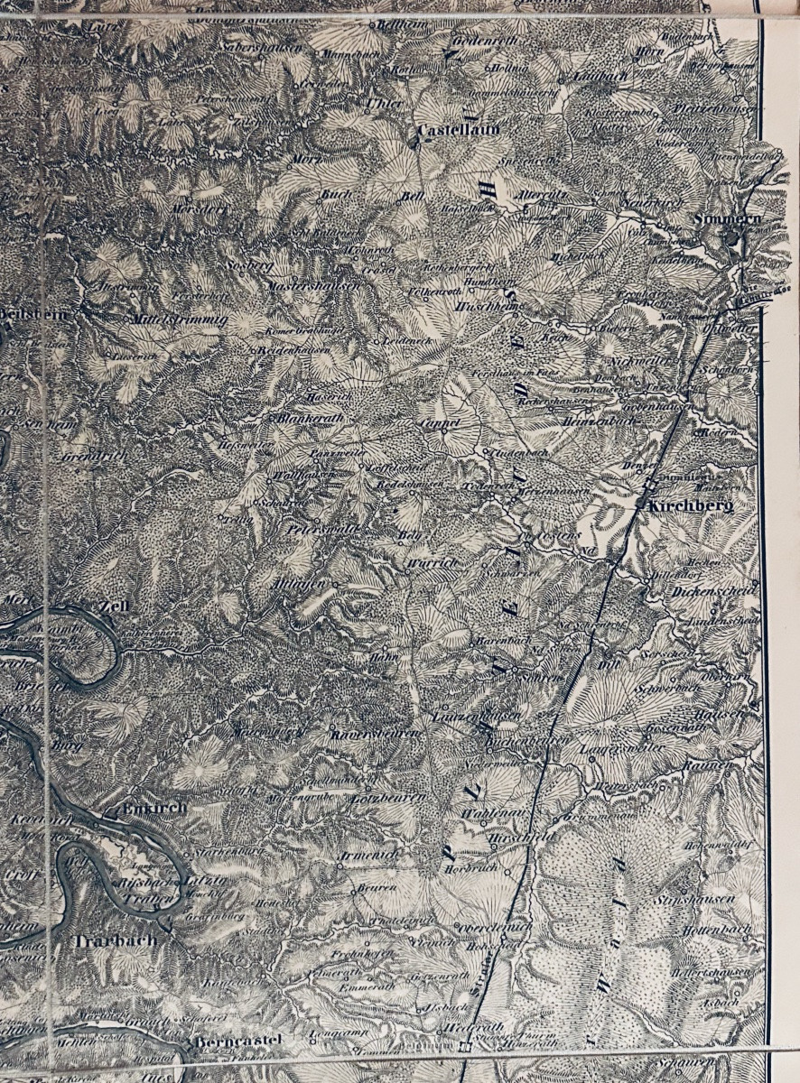 Becker - Lauf Der Mosel Von Remich Bis Coblenz Entworfen Und Gezeichnet. Coblenz, 1833.-photo-1