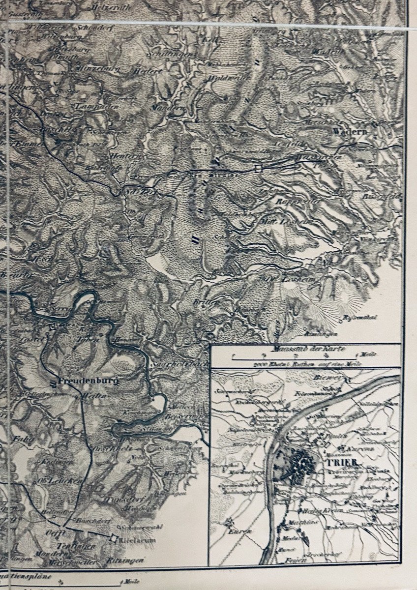 Becker - Lauf Der Mosel Von Remich Bis Coblenz Entworfen Und Gezeichnet. Coblenz, 1833.-photo-5