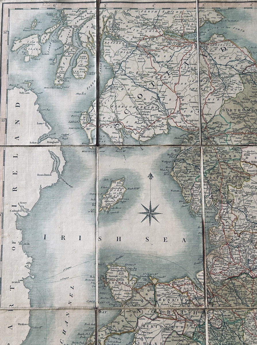 Cary - Cary's Reduction Of His Large Map Of England And Wales With Part Of Scotland. 1818-photo-4