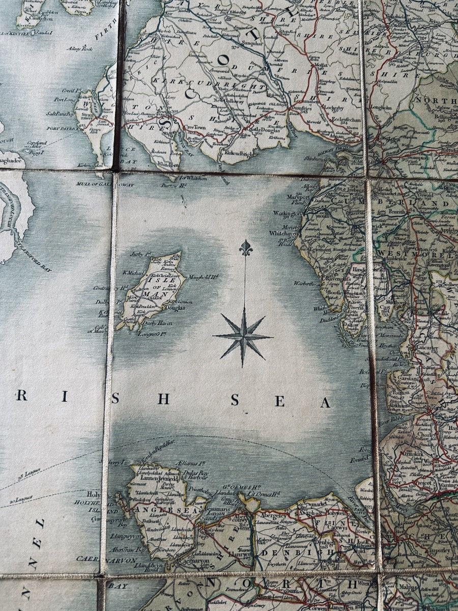 Cary - Cary's Reduction Of His Large Map Of England And Wales With Part Of Scotland. 1818-photo-6