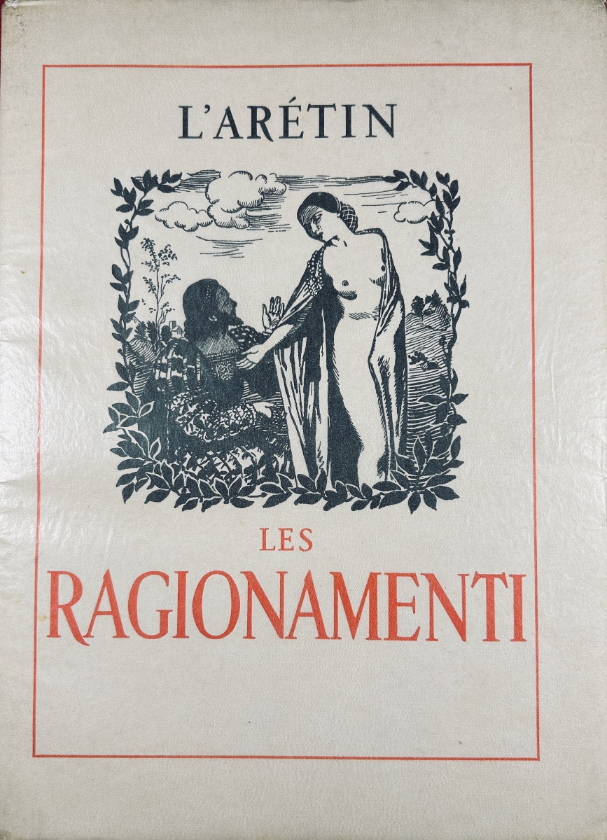 [bécat] - Aretin - Les Ragionamenti. La Nef d'Argent, 1944, Paperback, 2 Volumes.-photo-4