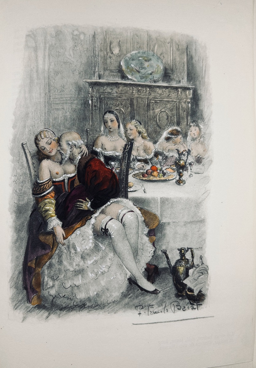 [bécat] - Aretin - Les Ragionamenti. La Nef d'Argent, 1944, Paperback, 2 Volumes.-photo-1