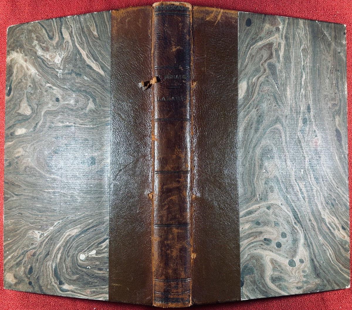 Béraud (henri) - Lazare. Albin Michel, 1924, Bound In Half Brown Basane, Numbered Copy.-photo-6