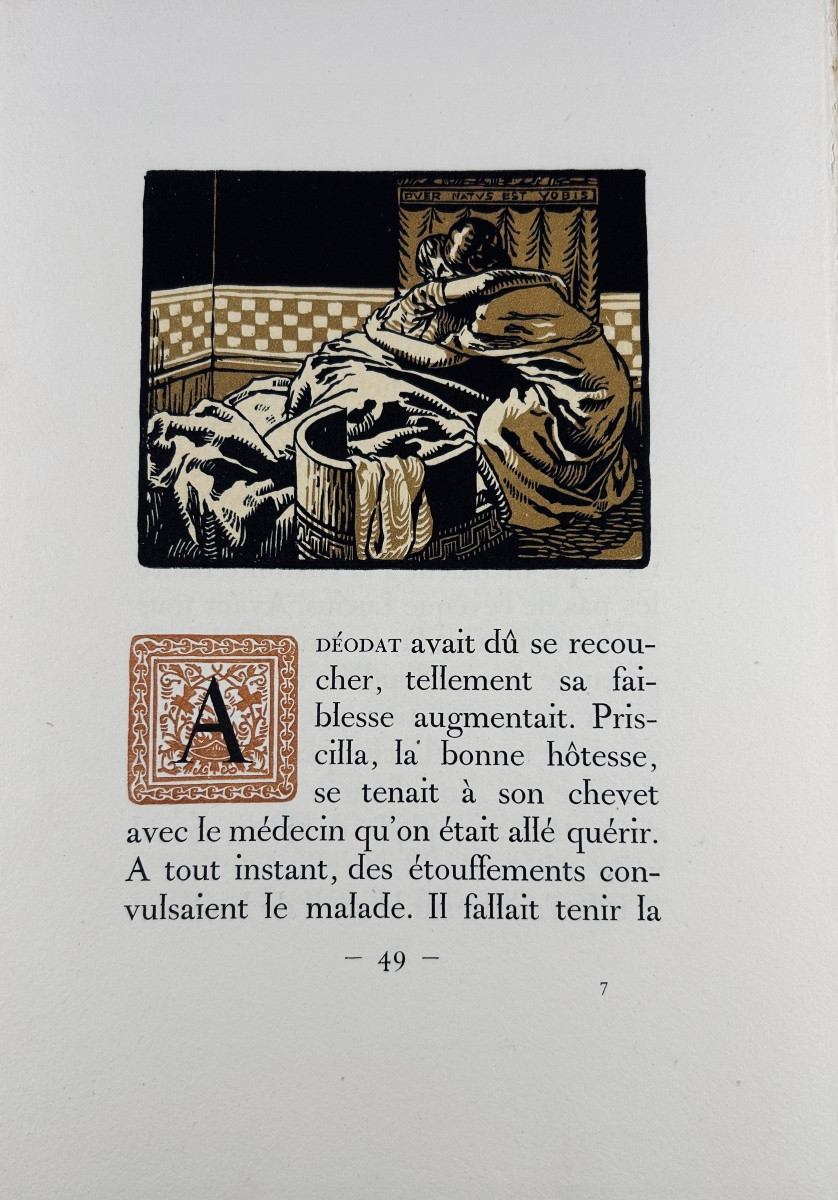 BERTRAND - La femme qui était retournée en Afrique. Le Livre, 1920, Illustré par SERVEAU.-photo-2