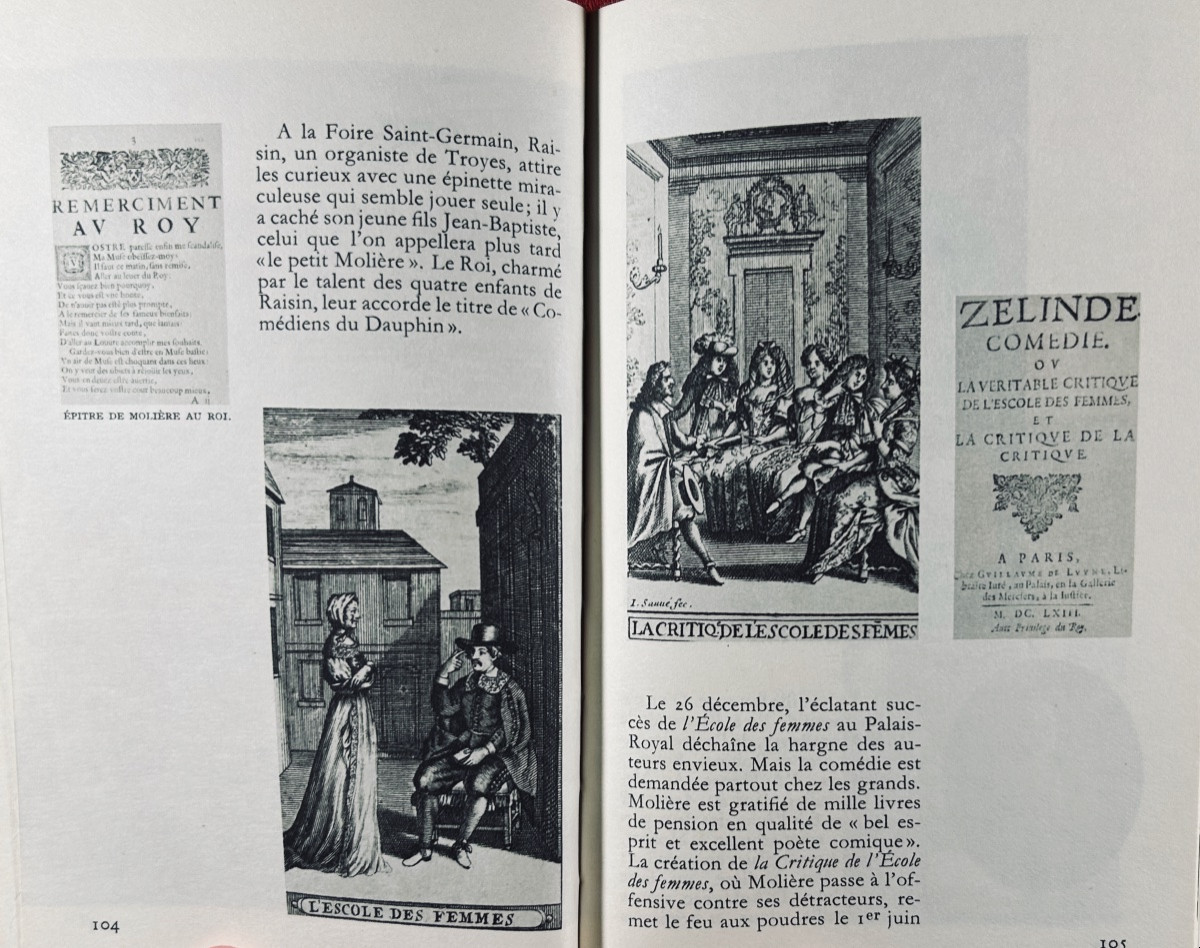 Chevalley - Classic Theater Album. Theatrical Life Under Louis XIII And Louis XIV. 1970.-photo-2