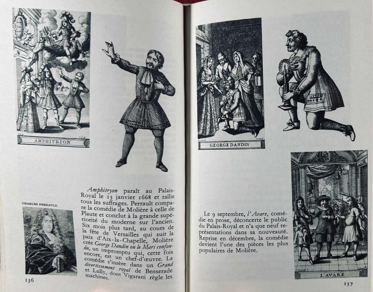 Chevalley - Classic Theater Album. Theatrical Life Under Louis XIII And Louis XIV. 1970.-photo-3