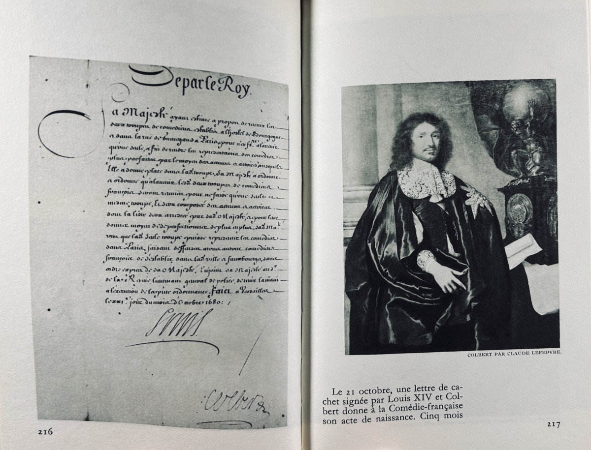 Chevalley - Classic Theater Album. Theatrical Life Under Louis XIII And Louis XIV. 1970.-photo-6