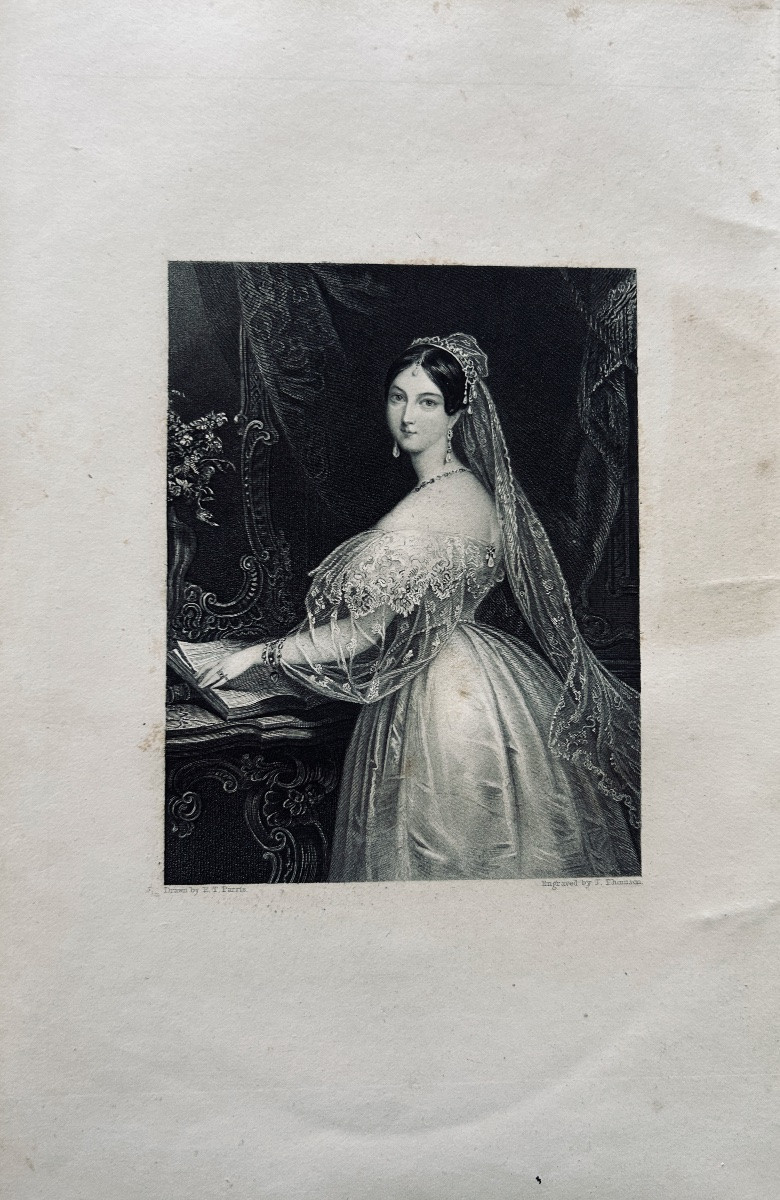 Paris-londres, Keepsake Français, 1838, Unpublished Short Stories. Delloye, Desmé & Cie, 1839.-photo-2