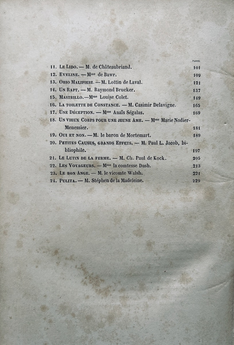 Paris-londres, Keepsake Français, 1838, Unpublished Short Stories. Delloye, Desmé & Cie, 1839.-photo-1