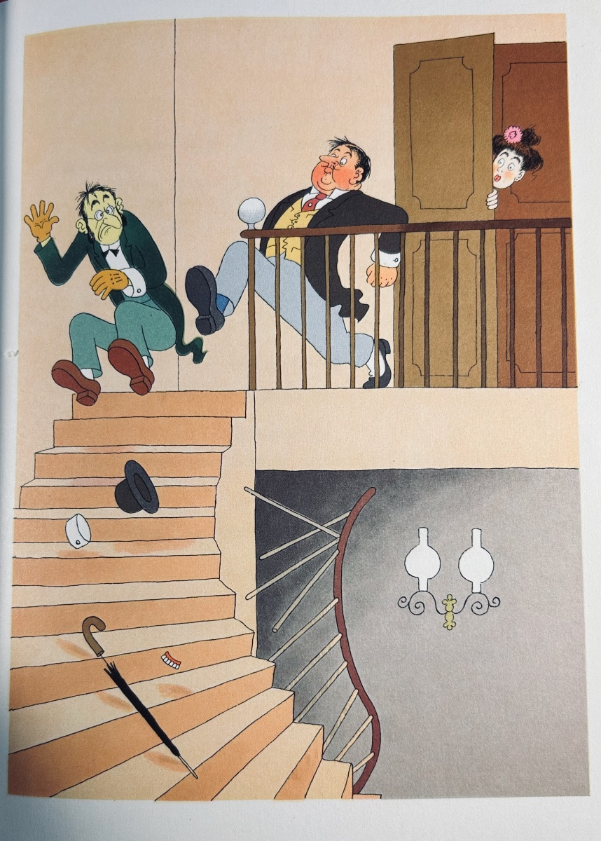 Courteline (georges) - Boubouroche. Aux éditions Du Livre, 1958, Illustrated By Dubout.-photo-3