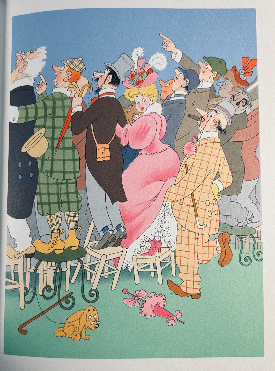 Courteline (georges) - Boubouroche. Aux éditions Du Livre, 1958, Illustrated By Dubout.-photo-4