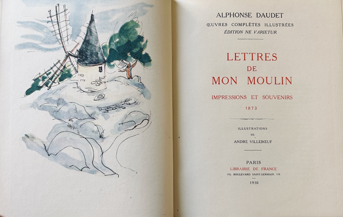 DAUDET (Alphonse) - Oeuvres complètes illustrées. Librairie de France, 1931, reliures d'éditeur