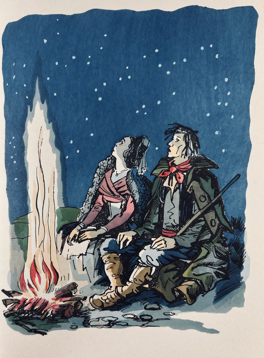 DAUDET (Alphonse) - Lettres de mon moulin. Terre Latines, vers 1960, illustré par COLLOT.-photo-2